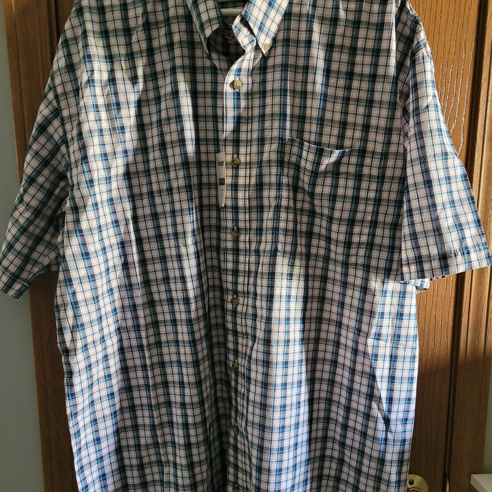 Wrangler- Mens short- sleeve button clousure. - Picture 1 of 2